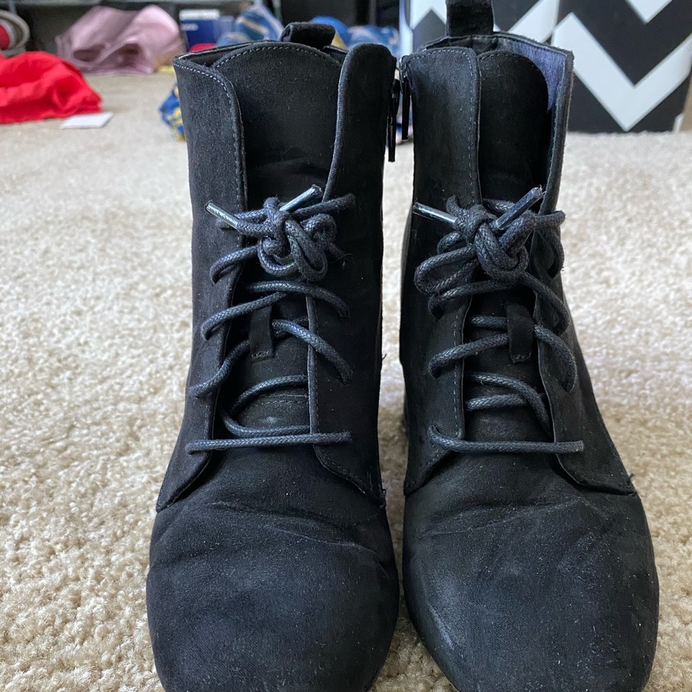 Black booties